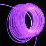 4MM/100M (0.12in) Full Optic Fiber Light Side Glow Diameter For Fiber Optical Lighting Decoration