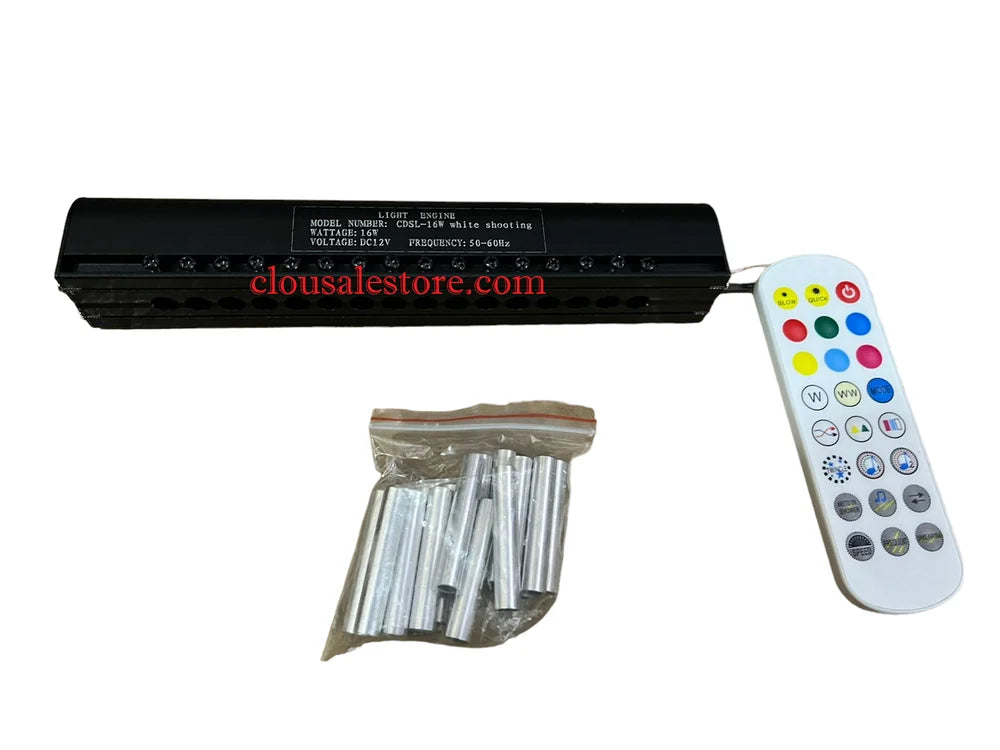 16W Meteor Machine for 16-Hole Straight Row Optical Fiber Dynamic with Starlight Sound Control-light engine-Lighting Hub-Lighting Hub