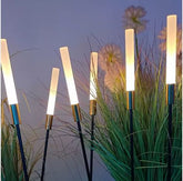 Modern and stylish 12V Acrylic LED Reed Light Outdoor Waterproof Christmas Decoration Stake Light (Pack of 10 with driver)