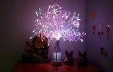 Home Decoration Good Durability Easy Installation Fiber Optic DIY Vase Lamp