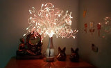 Home Decoration Good Durability Easy Installation Fiber Optic DIY Vase Lamp