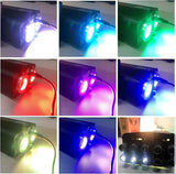 32W Dual Head with Shooting Star RGBW APP + Remote Control Fibre Optic Light Kit 1100pieces (900+200pc) 0.03in/0.06in 9.8ft Fibre for Decoration in Ceiling Home and Car-Optic Fiber Light Kit-Lighting Hub-Lighting Hub