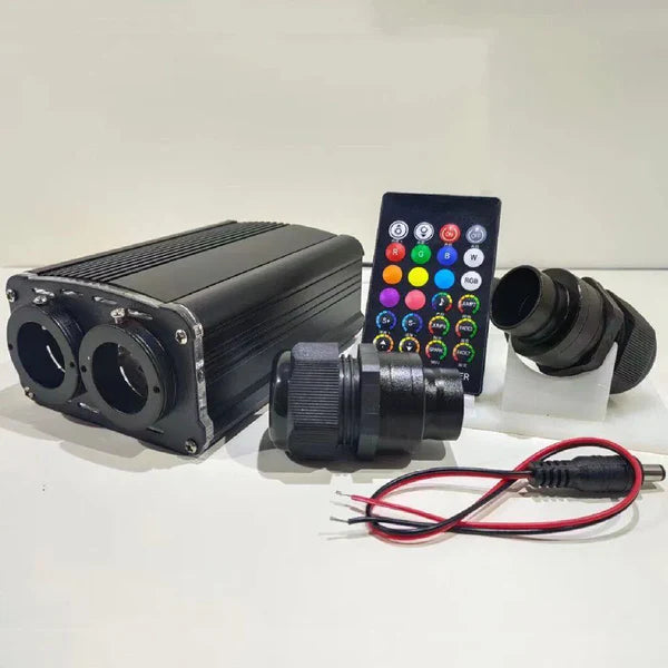 36W Dual Twinkle Effect RGBW+White APP+ Remote Optical Fiber Light Engine-light engine-Lighting Hub-Lighting Hub