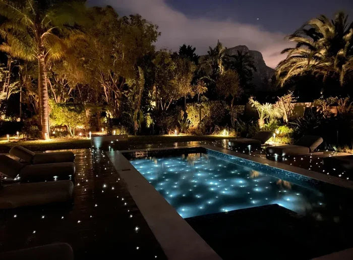 1.5 mm 500m Underground Fiber Optic Lighting For Swimming Pool-Black Jacket Fiber-Lighting Hub-Lighting Hub