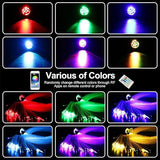 Shooting Star Ceiling Light Kit 16W RGBW APP + Remote Control Fibre Optic Light With 450+100 pcs (550 pieces) 0.75 mm 3M Fibers + 28-Key RF Remote Control, for Decoration in Ceiling-Optic Fiber Light Kit-Lighting Hub-Lighting Hub