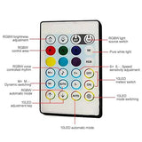 Shooting Star Ceiling Light Kit 16W RGBW APP + Remote Control Fibre Optic Light With 450+100 pcs (550 pieces) 0.75 mm 3M Fibers + 28-Key RF Remote Control, for Decoration in Ceiling-Optic Fiber Light Kit-Lighting Hub-Lighting Hub