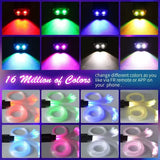 ESKA 32W Rgbw Led Fiber Optic Star Ceiling Light Engine with Wall Touch Sensor-light engine-Lighting Hub-Lighting Hub
