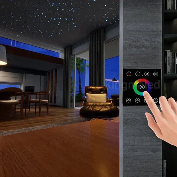 ESKA 32W Rgbw Led Fiber Optic Star Ceiling Light Engine with Wall Touch Sensor-light engine-Lighting Hub-Lighting Hub