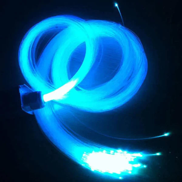 0.75Mm 100M/Roll Pmma Plastic End Glow Fiber Optic Cable For Star Sky Ceiling LED Light-End Glow Fiber-Lighting Hub-Lighting Hub