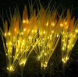 Modern and Stylish Wheat Light Flower Lights for Garden Decoration Patio Decoration Wedding Decoration (Pack of 10 with driver)