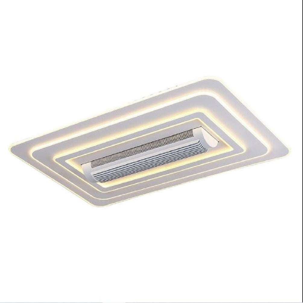 Modern High CRI White LED Lamp Hot Selling Off-Grid Remote Control Ceiling Fan With DC Bladeless Bedrooms 220v Iron Motor With Bluetooth Speaker-Other Interior Accessories-Lighting Hub-Lighting Hub