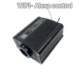 WiFi ALEXA 16W RGBW LED Fiber Optic Lighting App &Voice Control Optical Fiber Light Source for Alexa