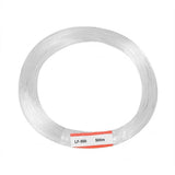 End Glow PMMA Fiber Optic Cable, 0.5MM, 500M Roll, for Star Sky Ceiling LED Light, Car and Home Use
