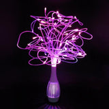 Home Decoration Good Durability Easy Installation Fiber Optic DIY Vase Lamp