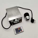 Mini 45W LED Fiber Optic Light Engine, Water-Resistant RGB Light Source with Sound Activation for Outdoor Trees, Pools, Indoor Waterfalls, Aquariums, Halloween & Christmas Decor-light engine-Lighting Hub-Lighting Hub