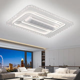 Modern High-CRI White LED Lamp Hot-Selling Off-Grid Remote Control Ceiling Fan with DC Bladeless Bedrooms 220V Iron Motor and Bluetooth Speaker--Lighting Hub-Lighting Hub