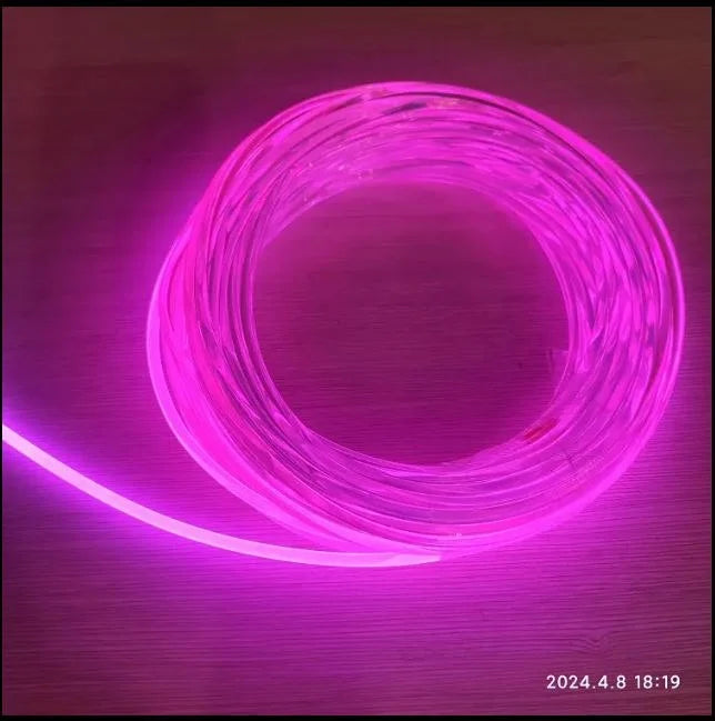 0.8MM/100M PMMA Optic Fiber Side Glow Cable Light-optic fiber-Lighting Hub-Lighting Hub