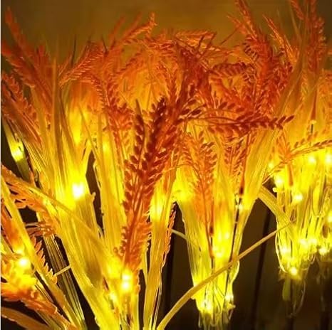 Modern and Stylish Wheat Light Flower Lights for Garden Decoration Patio Decoration Wedding Decoration (Pack of 10 with driver)-Garden Light-Lighting Hub-Lighting Hub