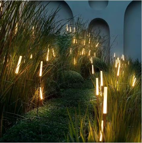 Modern and stylish 12V Acrylic LED Reed Light Outdoor Waterproof Christmas Decoration Stake Light (Pack of 10 with driver)-Garden Light-Lighting Hub-Lighting Hub