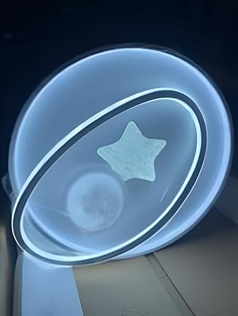 LED Ceiling Light Acrylic Star/Ball Round Indoor Lamp Two-color Iron Base Lamp Surface Mounted for Bedroom Hotel Office-Other Interior Accessories-Lighting Hub-Lighting Hub