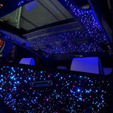 32W Light Engine Twinkle/Shooting App+ Remote Fiber Optic Light Kit 9.8ft/3m Length 0.5MM-500pcs, 0.75MM-800Pcs, 1MM-60pcs, 1.5MM- 40pcs for Car Starlight and Home(1400Pcs/3Meter)