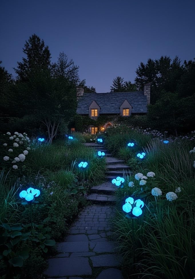 LED Cotton Light Ground Stake Light Waterproof IP65 for Christmas Decorative Park Garden Villa Lawn Landscape in Outdoor Settings-Garden Light-Lighting Hub-Lighting Hub