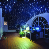 16WApp+ Remote Twinkle Fiber Optic Light Kit 9.8ft/3m 0.5MM-250Pcs, 0.75MM-300Pcs, 1MM-30Pcs, 1.5MM-20Pcs for Car Starlight and Home(600Pcs/3Meter)