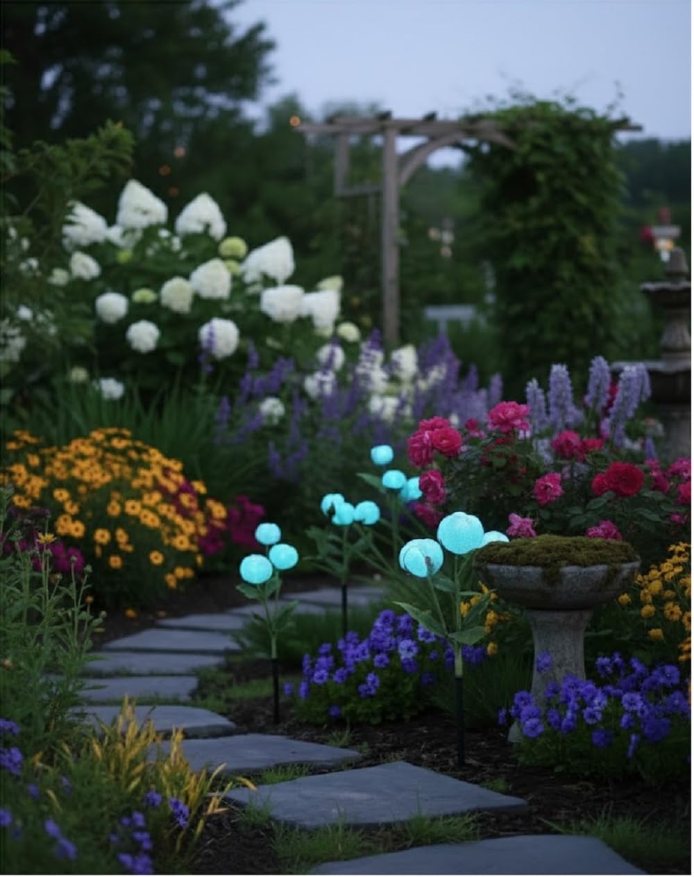 LED Cotton Light Ground Stake Light Waterproof IP65 for Christmas Decorative Park Garden Villa Lawn Landscape in Outdoor Settings-Garden Light-Lighting Hub-Lighting Hub