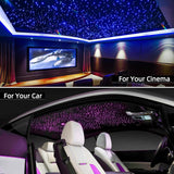 16W Fiber Optic Kit Mix Fiber 800Pcs With Shooting Star (5M)