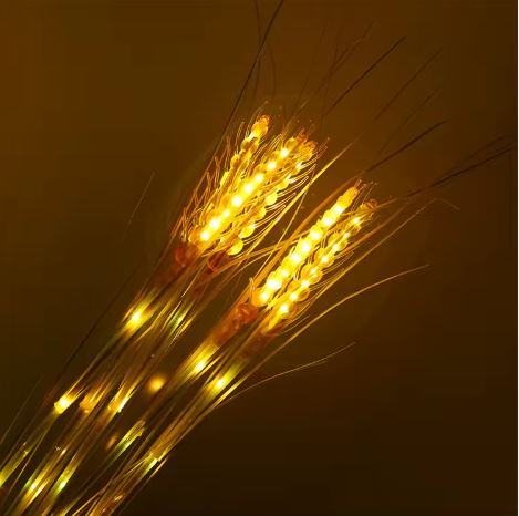 Event Holiday Lighting Wedding Decoration Fabric Led Wheat Reed Spike Led Garden Light (Pack of 10 with Driver)-Garden Light-Lighting Hub-Lighting Hub