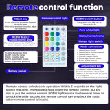 32Watt App+ Remote Twinkle Fiber Optic Light Kit 16.4ft/5m 0.5MM-500Pcs, 0.75MM-600Pcs, 1MM-60Pcs, 1.5MM-40Pcs for Car Starlight and Home(1200Pcs/5Meter)