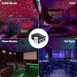 32W Light Engine Twinkle/Shooting App+ Remote Fiber Optic Light Kit 16.4ft/5m Length 0.5MM-500pcs, 0.75MM-800Pcs, 1MM-60pcs, 1.5MM- 40pcs for Car Starlight and Home(1400Pcs/5Meter)