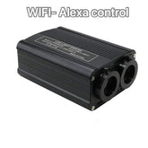 WiFi ALEXA 32W RGBW LED Fiber Optic Lighting App & Voice Control Optical Fiber Source for Alexa