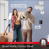 4 Inch In-Wall Tuya Central Control Panel Switch Smart Home Touch Panel Controller Built In Zigbee Hub Gateway and Alexa Speaker-Automation Device-Lighting Hub-Lighting Hub