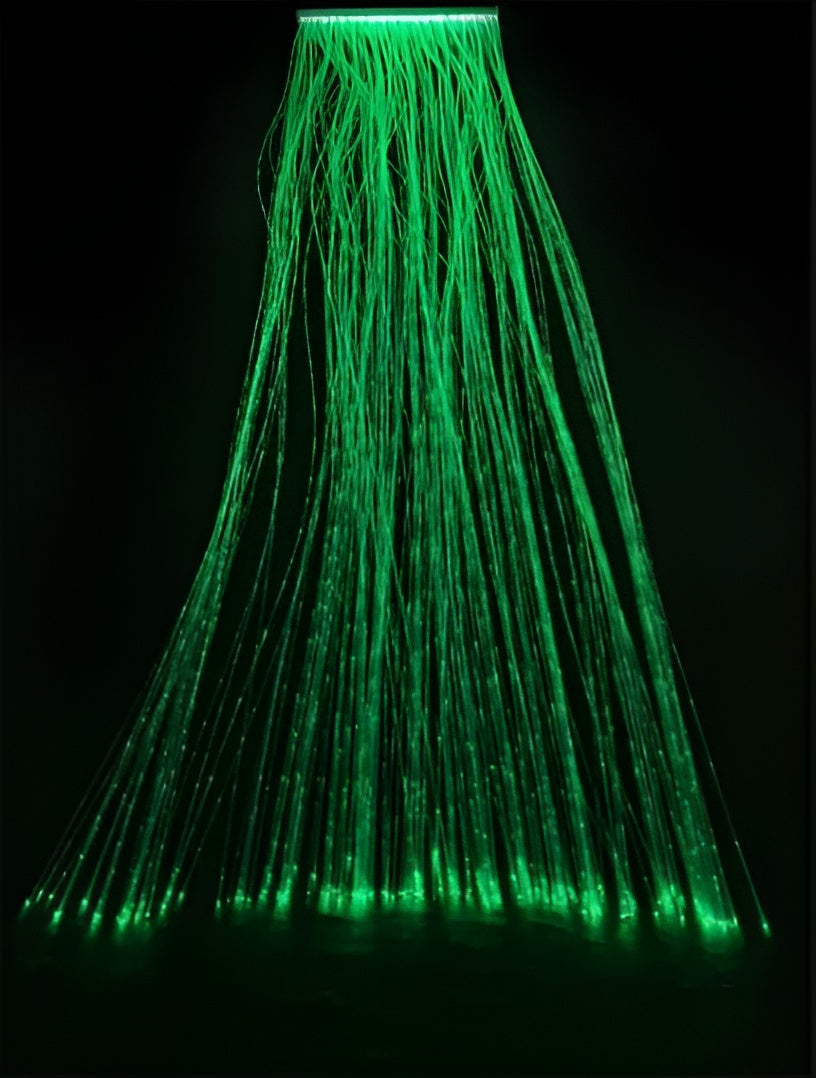 16W RGBW Fiber Optic Curtain Lights Kit Flash Waterfall Effect For Kids Sensory Room & Home Décor-Fiber Optic Curtain-Lighting Hub-Lighting Hub