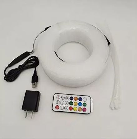 LED Fiber Optic Mesh Ceiling & Wall Light Kits For Party Decoration (10-meter mesh + remote)-Fiber Optic Mesh-Lighting Hub-Lighting Hub