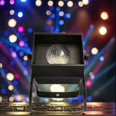 Mini 60W RGBW COB LED Par Light Full Color, DMX512 Control, Dimmable, CRI90 Stage & Wedding Light