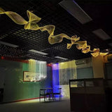 LED Fiber Optic Mesh Ceiling & Wall Light Kits For Party Decoration (6meter mesh + remote)