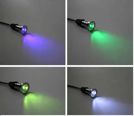 Optic Fiber Underground Lamp Swimming Pool Star Light Optical Fiber Tail Lamp for Swimming Pool Light Decorate(Pack of 6)-Swimming Pool crystals-Lighting Hub-Lighting Hub