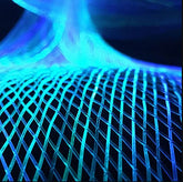LED Fiber Optic Mesh Ceiling & Wall Light Kits For Party Decoration (10meter mesh + remote)