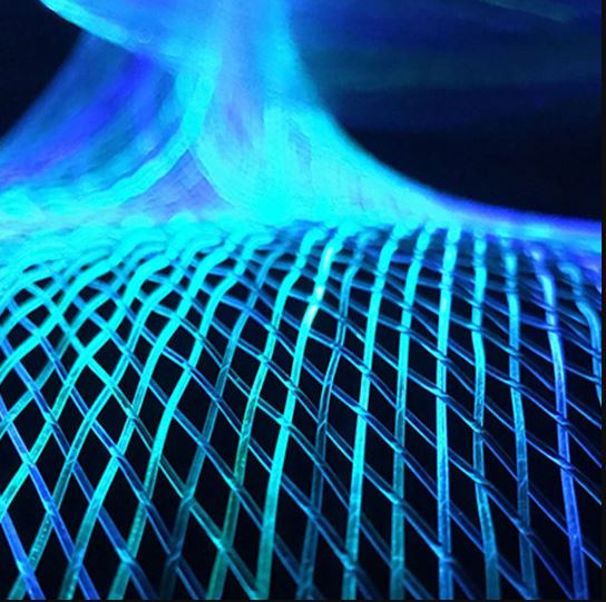 Fiber Optic Mesh LED Light Net for Ceiling Wall Decoration – Remote Control Party, Wedding, Halloween & Christmas Decor (20 Meter Mesh)-Fiber Optic Mesh-Lighting Hub-Lighting Hub