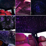 40W 4 Heads Fiber Projector for Home,car,cinema,theater Ceiling Star Twinkle Engine With RF APP Control-light engine-Lighting Hub-Lighting Hub