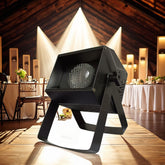 Mini 60W COB LED Par Light DMX512 Stage Light, Cool/Warm White, Party & Wedding Lighting