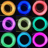5MM/100M PMMA Optic Fiber Light Cable Side Glow Diameter For Fiber Optical Lighting Decoration