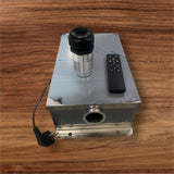 100W LED Fiber Optic Light Engine, Water-Resistant RGB Light Source with Sound Activation — Starry Twinkle Effect for Outdoor Trees, Pools, Indoor Waterfalls, Aquariums, Halloween & Christmas Decor