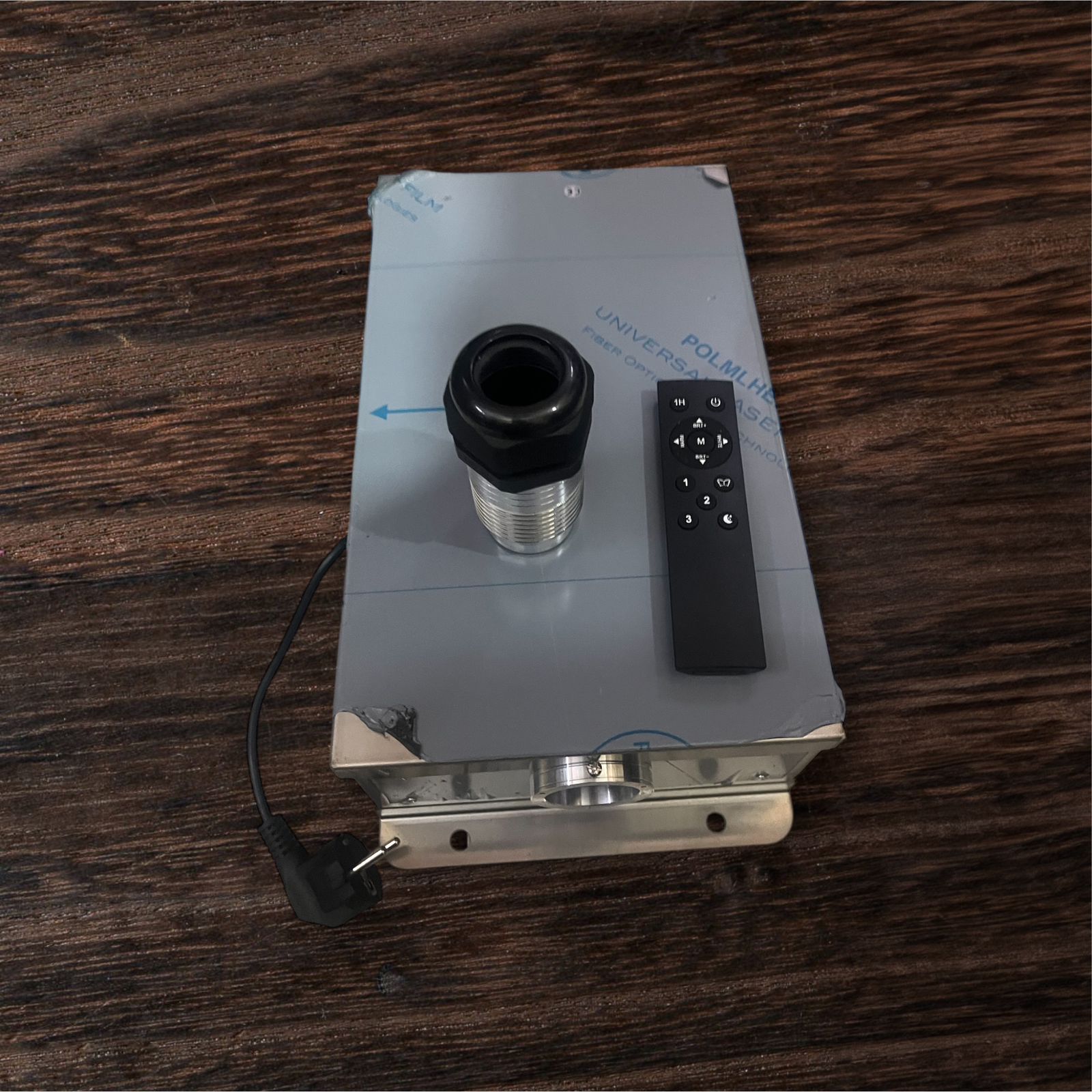 100w LED Fiber Optic Light Engine Water Resistant RGB Light Source With Sound Activation Starry Twinkle Effect For Outdoor Trees, Pools, Indoor Waterfalls, and Aquariums Halloween Christmas Decor-light engine-Lighting Hub-Lighting Hub