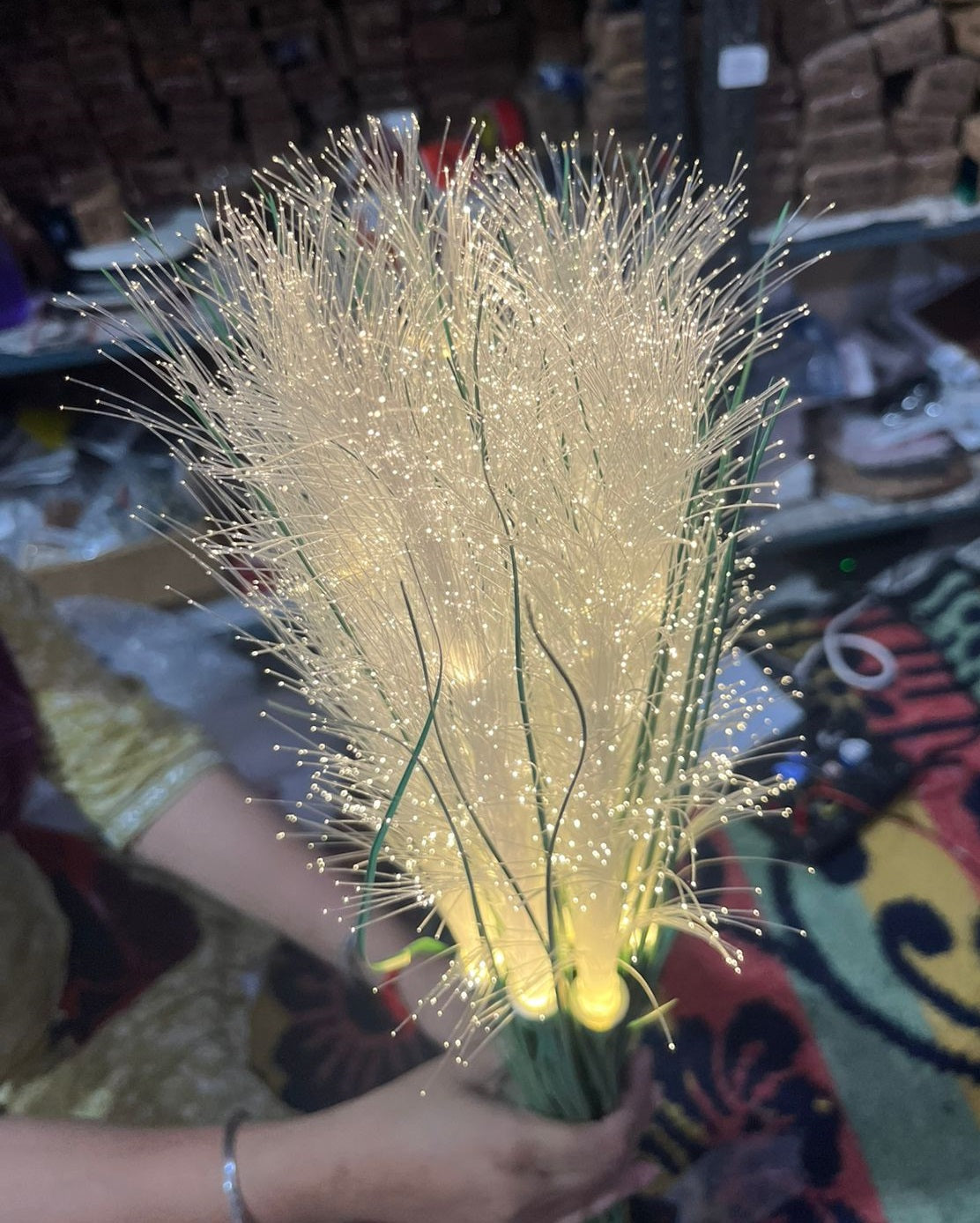 Modern Reed Waterproof Garden Flower Lamp Outdoor Decorative Fiber Optical Light (Pack of 10 with driver)-Garden Light-Lighting Hub-Lighting Hub