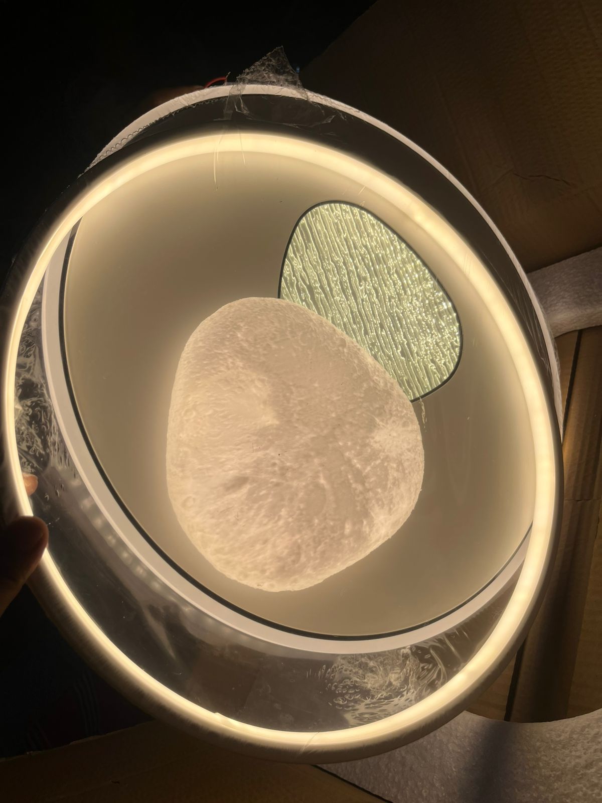 LED Ceiling Light Round Indoor Lamp Two-color Iron Base Lamp Surface Mounted for Bedroom Hotel Office-Other Interior Accessories-Lighting Hub-Lighting Hub