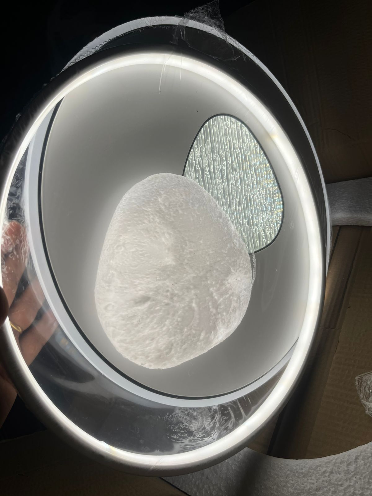 LED Ceiling Light Round Indoor Lamp Two-color Iron Base Lamp Surface Mounted for Bedroom Hotel Office-Other Interior Accessories-Lighting Hub-Lighting Hub