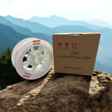 1MM 4921ft(1500m)/roll Diameter 0.04in(1.0mm) PMMA Plastic End Glow Optical Fiber Light Cable for LED Fiber Optic Star Ceiling Light lamp